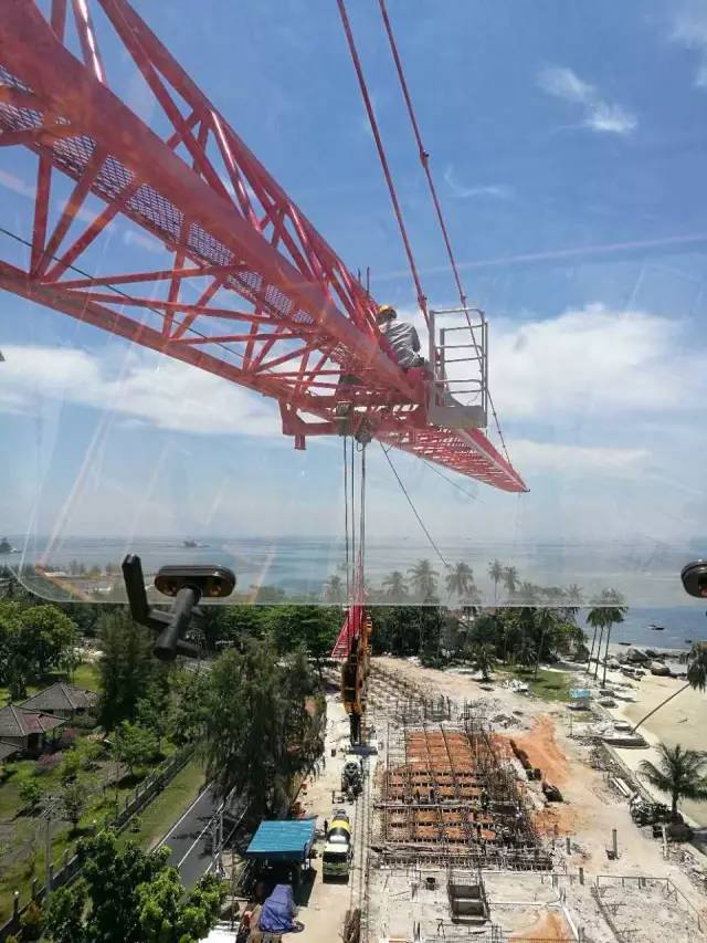 Sany Cranes in Indonesia