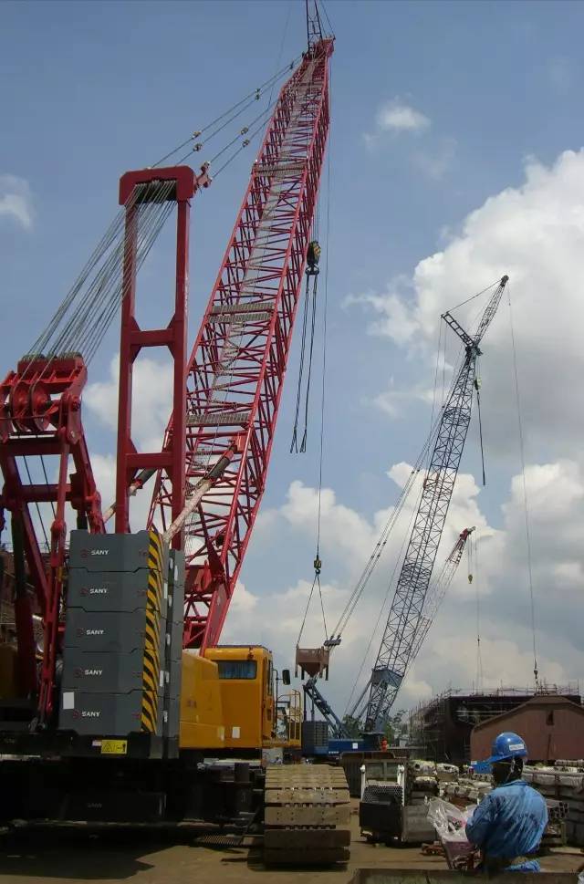 Saudi Arabia Jida International Airport Construction Use China Sany Truck Crane STC1000C 