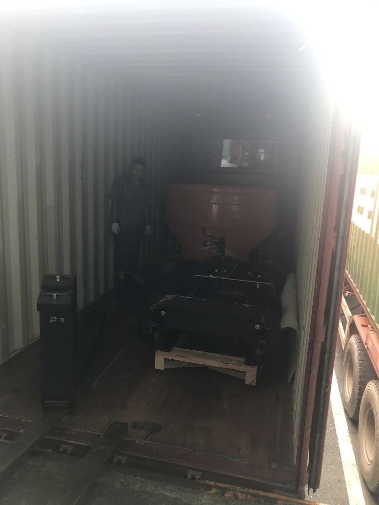 Container Transport FOTMA Forklift to Poland