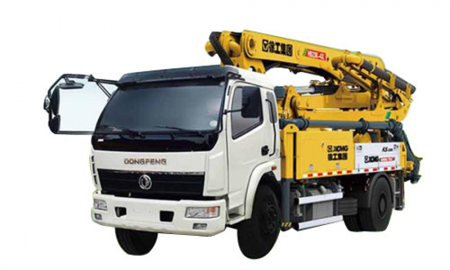  HB56K XCMG Truck Mounted Concrete Pump Reach height: 56m Engine model: VOLVO D13 Nation III GBⅢ,,324kw Chassis model: CYH51Y Actros 4141 HB60K XCMG Truck Mounted Concrete Pump