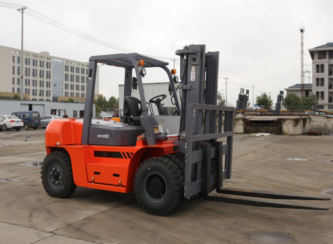 FOTMA NEW big Diesel Forklift export to Greece 