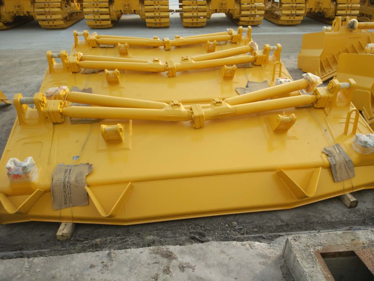 China's construction machinery export parts