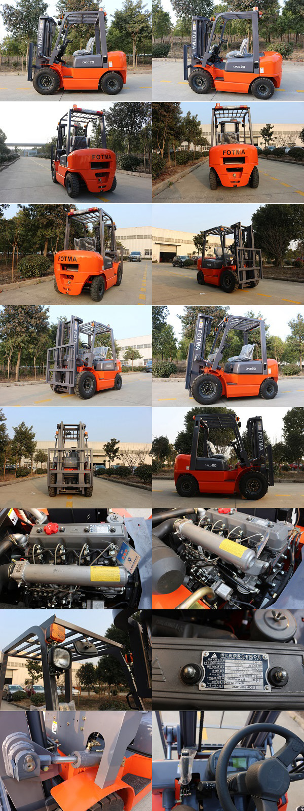 2T DIESEL FORKLIFT TRUCK 6