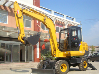 FMYG75-5 wheeled excavator