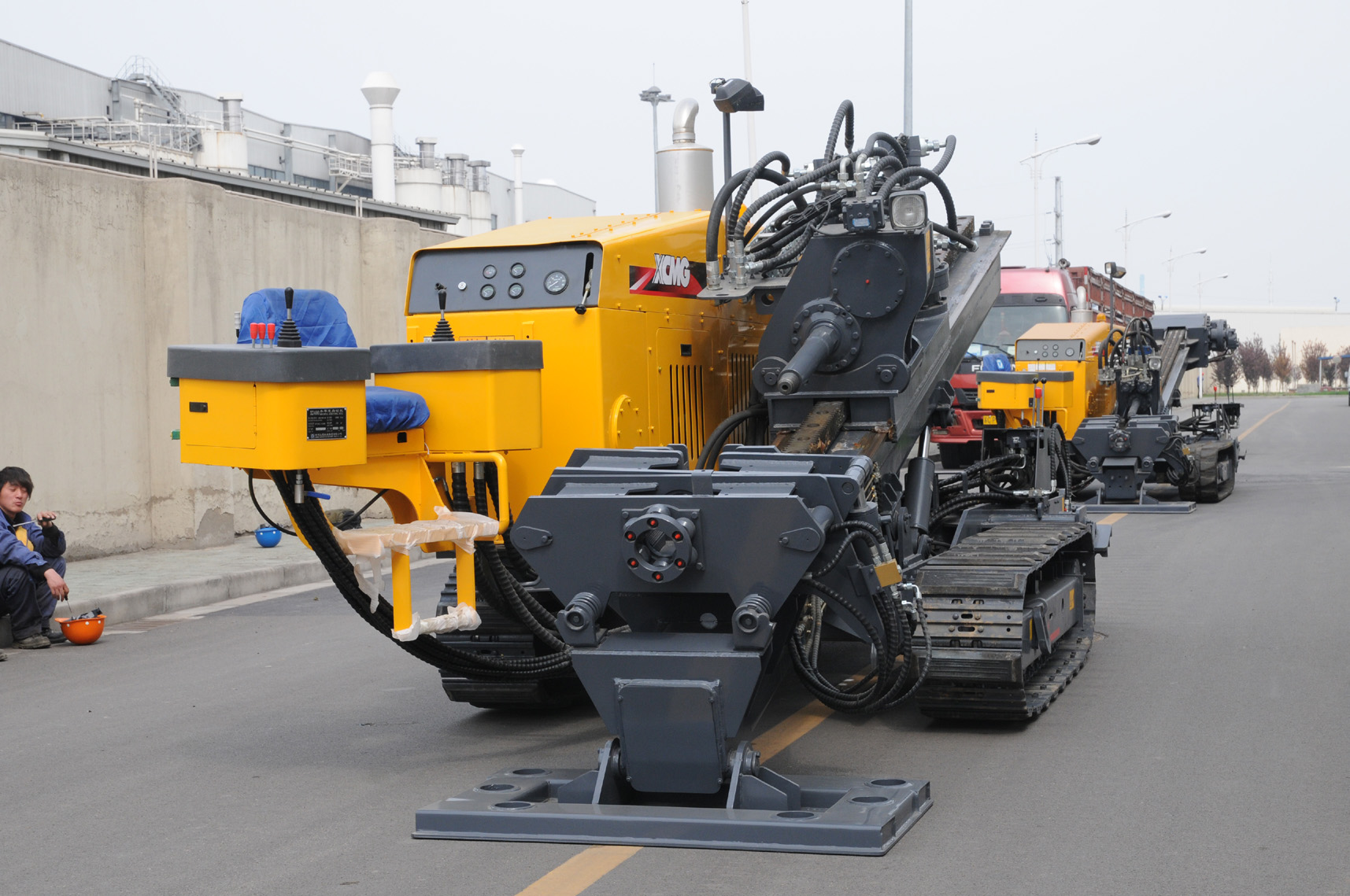 FOTMA delivered two XCMG HDD horizontal direct drilling machine!